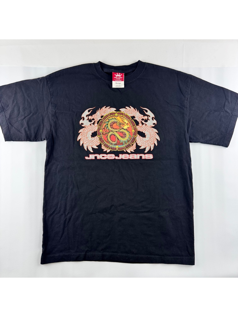 JNCO Jeans Vintage 90s Double Dragon Mens T Shirt XL